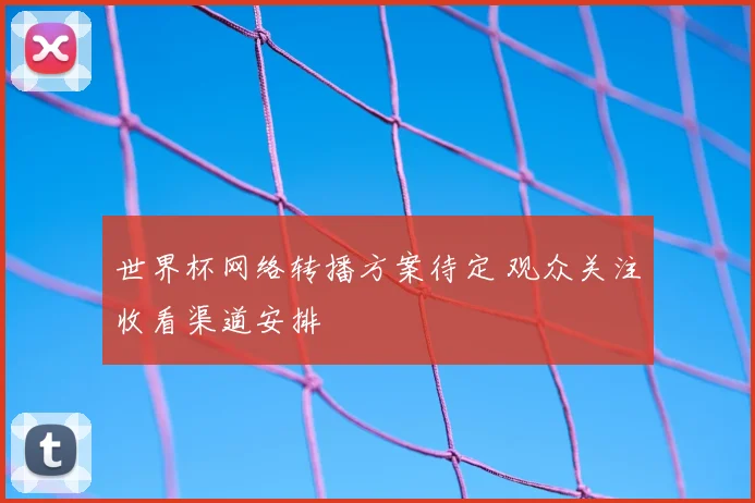 世界杯网络转播方案待定 观众关注收看渠道安排